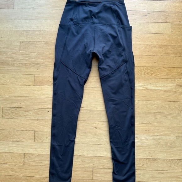 Thinx Women's S Moderate Absorbency Period Leggings Dark Gray High Rise Waisted - Picture 2 of 13